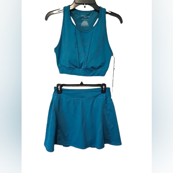 Sincerly Jules Pants - Sincerely Jules Active Tank Top and Skort Set Women's Size Medium NWT